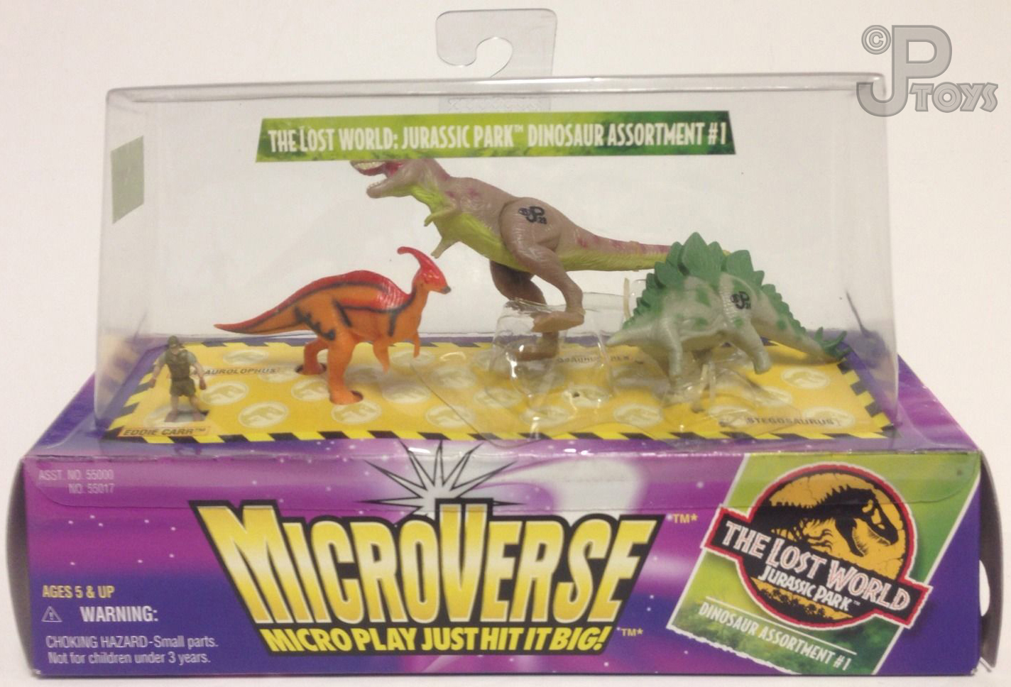 Vintage 1996 Microverse Jurassic Park the Lost World Dinosaur