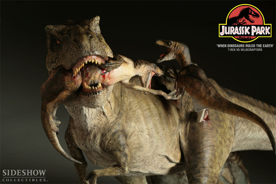 t rex raptors