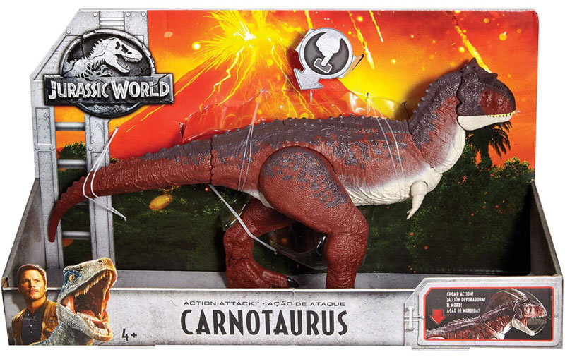 Comprar Jurassic World dinossauro Ampelosaurus grande ação de Mattel