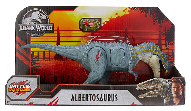 jurassic world albertosaurus toy