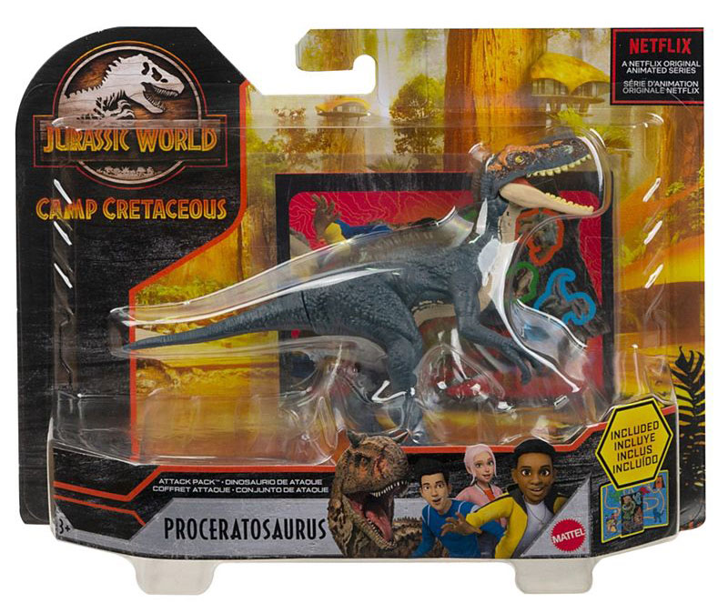 Jurassic World PROCERATOSAURUS Dino Rivals Action Figure Mattel