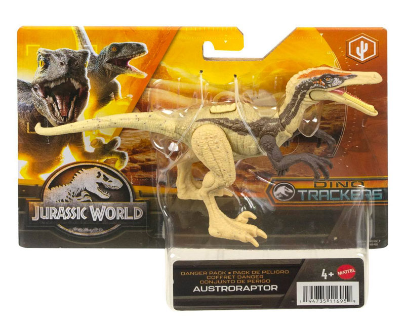 Jurassic World Dominion Owen Grady & Velociraptor Blue Pursuit Pack