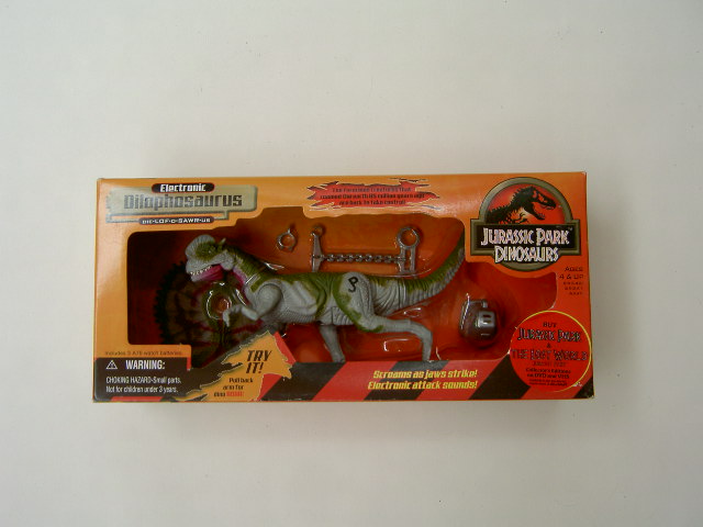 electronic dilophosaurus