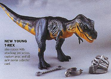 Young T-Rex (series II) - Jurassic Toys